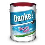 Email Danke uscare rapida, pentru metal, lemn, zidarie, exterior/interior,  negru, lucios, 4 l, Danke