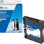 G&G Cerneală/cerneală compatibilă G&G cu 405768, galben, 600s, NP-RI-0041Y, pentru Ricoh AFICIO SG 3100, SG 3110, G&G