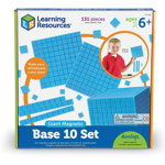 Set matematic magnetic - Modele in baza 10, Learning Resources, 6-7 ani +, Learning Resources
