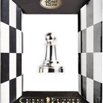 Puzzle - Cast Chess Pawn - Silver