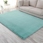 Covor Heinner Shaggy soft blanita Turcoaz 200x300 cm, Heinner