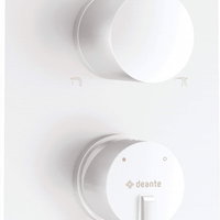 Capac pentru baterie cada, element extern BOX ascuns, alb, Deante Silia, Deante