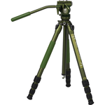 Sirui Pilot Series Alu Tripod CT04+CT5 Videohead Green, SIRUI