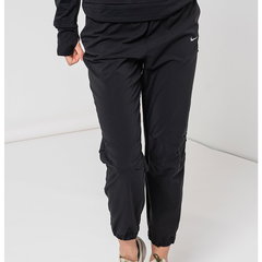 Nike, Pantaloni cu tehnologie Dri-FIT pentru alergare, Negru, M
