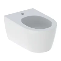 Bideu suspendat Geberit One alb alpin mat