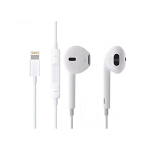 Casti EarPods, compatibil cu Apple Iphone 7/8/X/XR/XS/XS MAX/11/12/13/14 cu microfon, conector Lightning, Alb