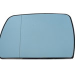 Sticla oglinda laterala Stanga (asferica, incalzita, albastru) potrivita BMW X3 (E83) 09.03-12.11, Blic