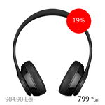 BEATS Casti Wireless Solo 3 On Ear Negru Gloss, BEATS