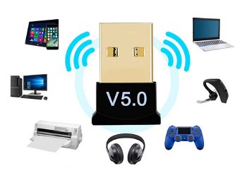 Adaptor/Dispozitiv USB Bluetooh 5.0 pentru PC/Laptop, 