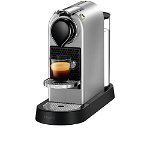 Espressor Nespresso Krups CitiZ XN741B10, 1260W, 19 Bar, 1L, Argintiu + set capsule degustare, Nespresso