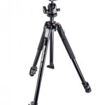 Kit trepied foto cu cap bila Manfrotto MK190X3-BH