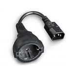 CABLU ALIMENTARE C14 tata la Schuko mama, Gembird "PC-SFC14M-01"