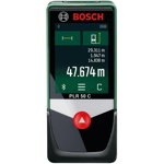 Telemetru laser cu Bluetooth, Bosch PLR 50 C, Bosch