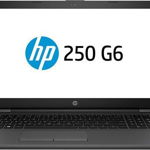 Laptop HP 250 G6 (Procesor Intel® Core™ i3-7020U (3M Cache, up to 2.30 GHz), Kaby Lake, 15.6" FHD, 4GB, 128GB SSD, Intel® HD Graphics 620, Negru)