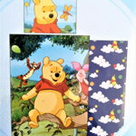 Lenjerie de pat licenta Disney Winnie the Pooh marime 140Ã 200 cm, 70Ã 90 cm  CTLA39526