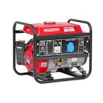 Generator de Curent 2.4 CP, 1100 W, 2.4 CP, (Benzina), AVR, 1 priza 12V+1 Priza 220 V - Hecht GG1300, Hecht - Cehia