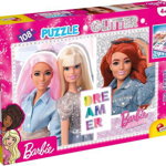 Puzzle GLITTER Barbie - Cele mai bune prietene (108 de piese), LISCIANI