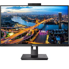 Monitor Philips 27" 275B1H IPS DVI HDMI DP, camera web, rezolutie Quad HD 2560x1440