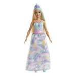 Papusa - Barbie Dreamtopia - Printesa cu coronita galbena | Mattel, Mattel