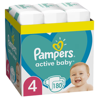 PAMPERS ACTIVE BABY 9-14KG SCUTECE 180 BUCATI MARIMEA 4
