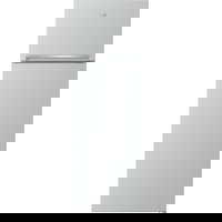 Frigider Beko RDSA310M40SN, 306 L, Clasa E, Cooling Fan, Safety Glass, 175 cm, Argintiu