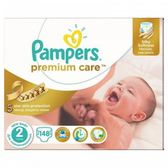 PAMPERS PREMIUM CARE 4-8KG SCUTECE 148 BUCATI MARIMEA 2
