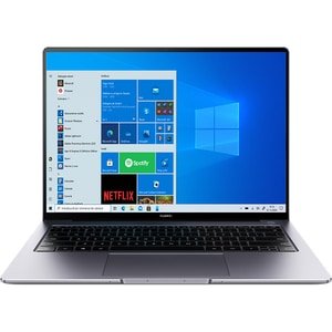Laptop Huawei Matebook 14s cu procesor Intel® Core™ TGL-H35 i5-11300H, 14", 2.5K, Touch Display, 8 GB, 512GB SSD, Intel® Iris® Xe Graphics, Windows 10 Home, Grey