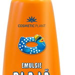 Emulsie pentru plaja rezistenta la apa pentru copii SPF 50 cu ulei de catina 200 ml, 