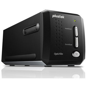 Scaner Plustek OpticFilm 8200I-SE, USB 2.0, 7200 x 7200, Negru, Plustek
