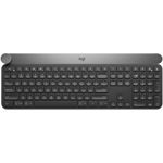 Tastatura Wireless LOGITECH Craft, USB, Bluetooth, Layout US, negru