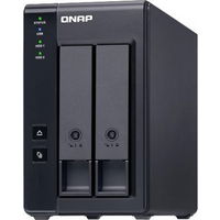 NAS QNAP, 2 bay hardware RAID ENCLOSURE, TR-002, HDD x 2, capacitate maxima 16 TB, porturi USB Type C, NO NAME