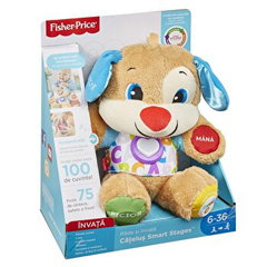 Catelusul Vorbitor Si Educativ Limba Romana Fisher Price, Mattel