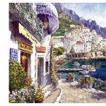 Puzzle Schmidt - Sam Park: Dupa-masa in Amalfi, 2.000 piese (59271), Schmidt