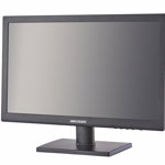 Monitor Hikvision 19"LED, DS-D5019QE-B; LED-Backlit; Screen Size: 18.5”; Max Resolution: 1366×768; Response Time: 5ms; Viewing Angle: Horizontal 90°, Vertical 65°; 3D comb filter; 3D De-interlace; 3D noise reduction; Input: HDMI, VGA; VESA stand bracket., HIKVISION
