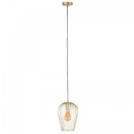 Lampa tip pendul suspendat model Loft Lagos Gold, 26 cm Auriu