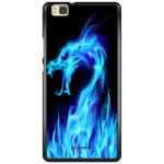 Cazul Bjornberry Huawei P8 Lite - Blue Flames Dragon, 