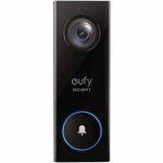 Camera de supraveghere Sonerie video eufy Wireless, 2K HD, autonomie 6 luni, Negru