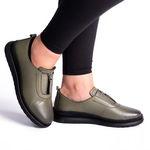 Pantofi piele 9005 verde, 1841_6886