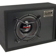 Subwoofer pasiv cu incinta, Audio System, 400 W RMS, 700 W MAX, difuzor 10", bass reflex, Audio System