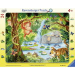 Puzzle tip rama Jungla, 24 piese