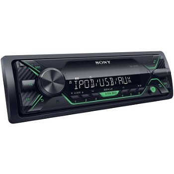 Radio MP3 Player auto Sony DSXA212UI, 4 x 55 W, USB, AUX, Verde