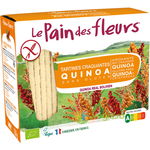 Paine bio crocanta din faina integrala de quinoa, 200g Linea Natura