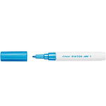 Marker cu vopsea Pilot Pintor Metalic, varf rotund, 1.0 mm, albastru