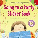 Usborne First Experiences Going to a Party Sticker Book