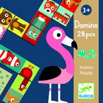 Jucarii Educative Domino animo puzzle Djeco, Djeco