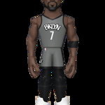 Premium Gold Nba Legends Brooklyn Nets Kevin Durant 13 CM 