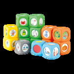 Set 15 Cuburi cu povesti Story Cubes cu ghid pedagogic si suport audio in limba romana, Akros Educational