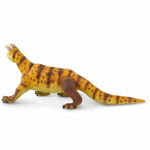 Figurina - Shringasaurus Dinosaur, Portocaliu, 5 cm