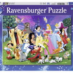 Puzzle personaje Disney 200 piese Ravensburger, Ravensburger