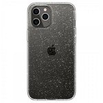 Protectie spate Spigen Liquid Crystal Glitter ACS01698 pentru iPhone 12 / 12 Pro (Transparent cu sclipici)